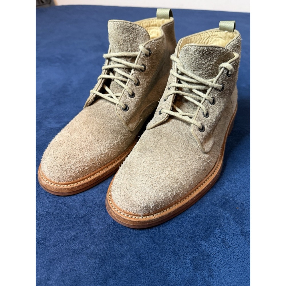 Rag And Bone Suede Leather Boots EU Sz 42 US 8/8.5 Dainite Sole Hickory Wheat